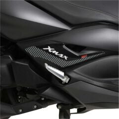 GP Kompozit Yamaha XMAX 2018-2022 Uyumlu Yan Pad Seti Siyah-Karbon