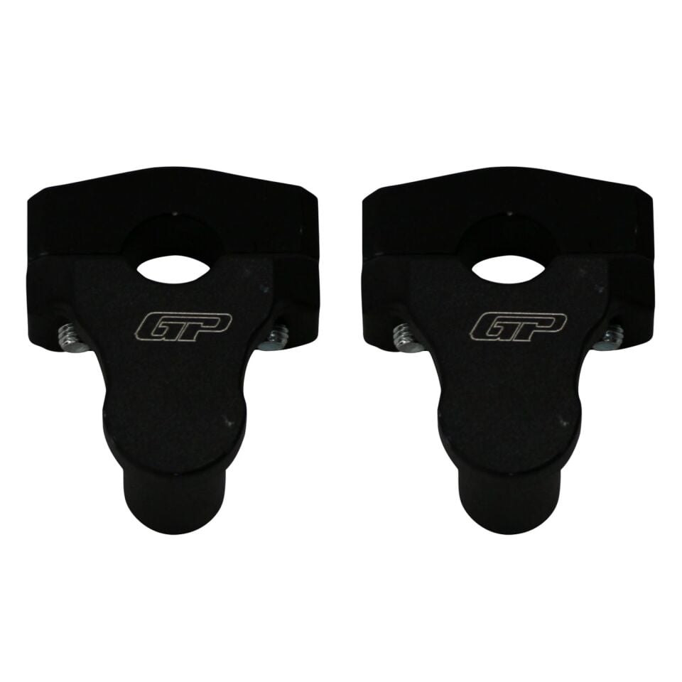 GP Kompozit Bajaj Dominar 250 / 400 2017-2026 Uyumlu Gidon Yükseltme 22mm Siyah 3.5 cm