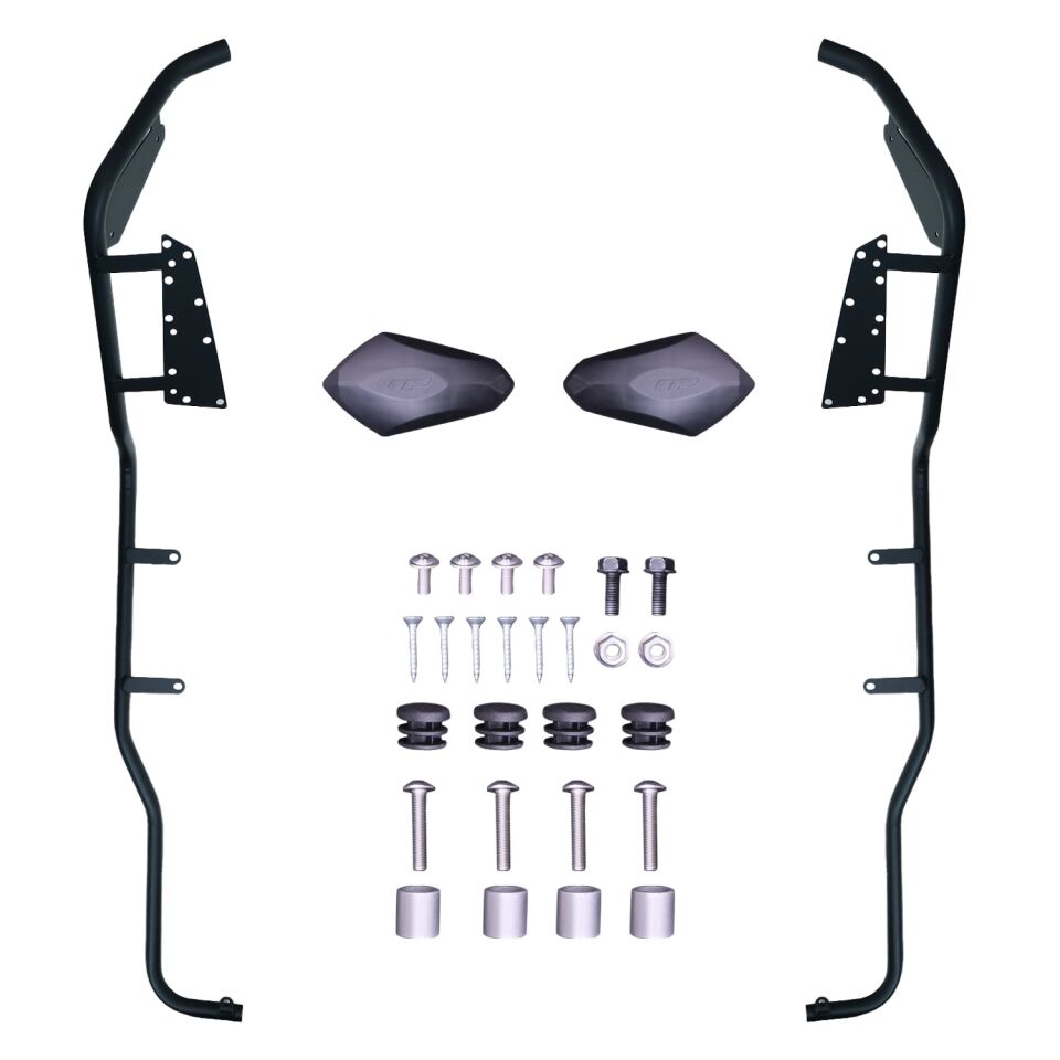 GP Kompozit Kymco DTX 250 / 360 2021-2024 Uyumlu Motor Koruma Demiri Siyah