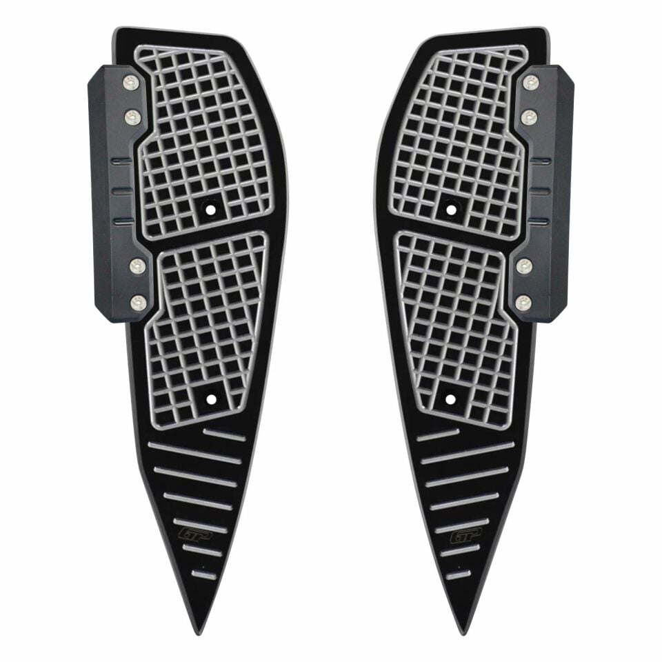 GP Kompozit Yamaha XMAX 250 Tech / Iron Max 2018-2026 Uyumlu Basamak Alüminyum Gri