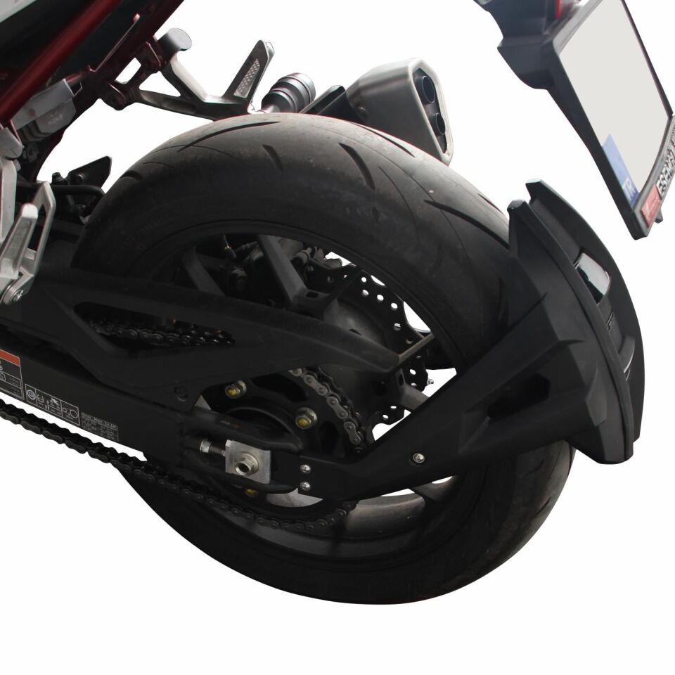 GP Kompozit Honda CB750 Hornet 2023-2026 Uyumlu Arka Çamur Sıyırıcı Siyah