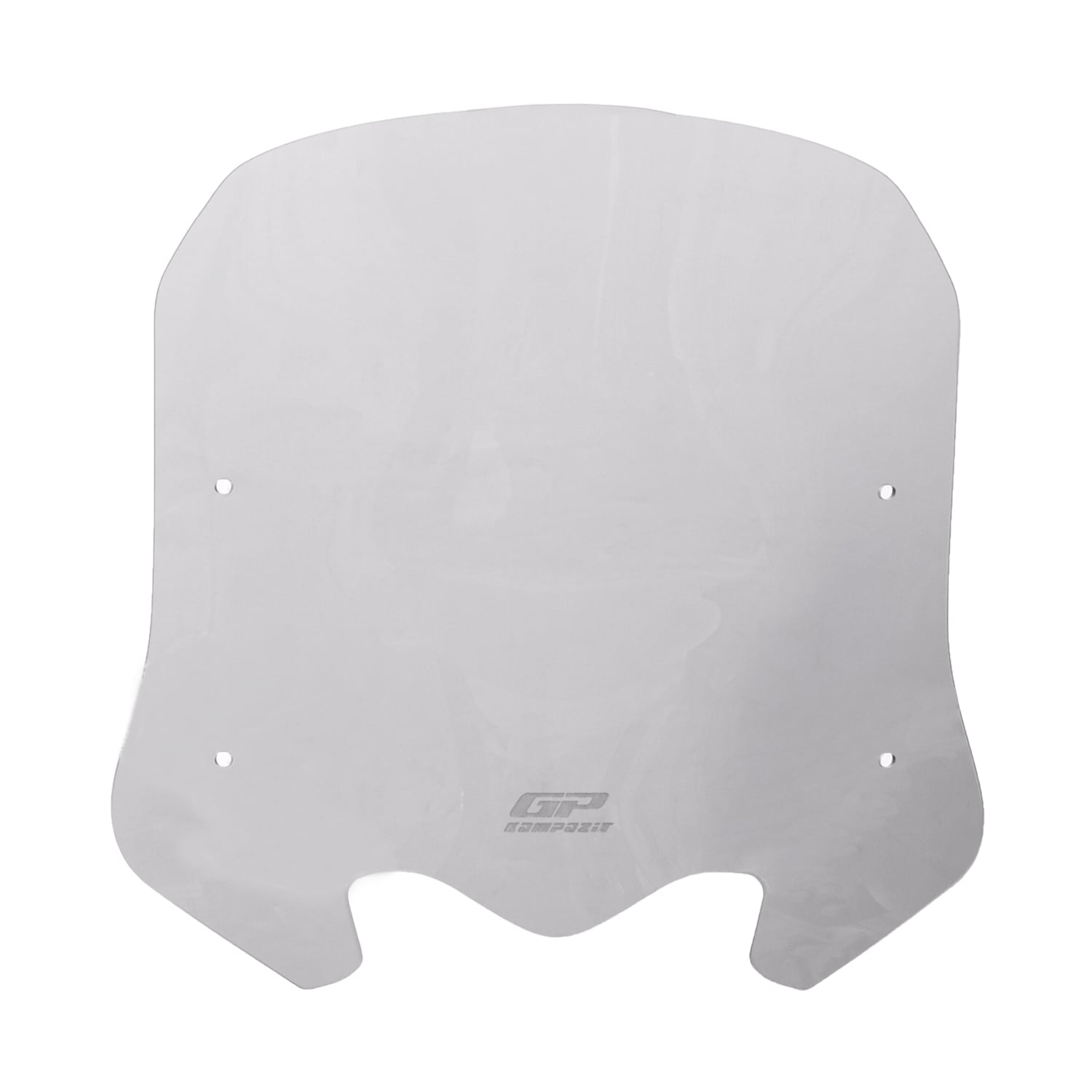 GP Kompozit Honda SH 125 2024-2025 Uyumlu Kısa Ön Cam Füme 41 cm