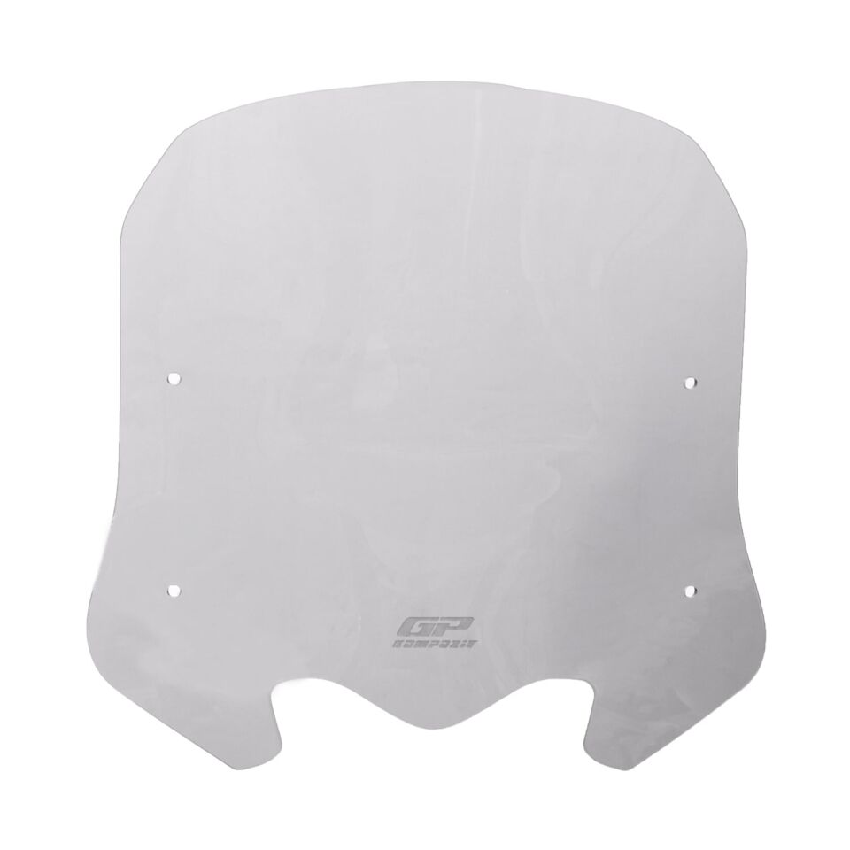 GP Kompozit Honda SH 125 2024-2025 Uyumlu Kısa Ön Cam Füme 41 cm