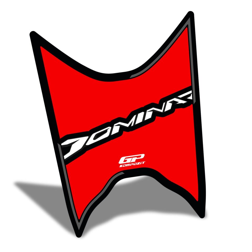 GP Kompozit Bajaj Dominar 250 / 400 2020-2026 Uyumlu Tank Pad Kırmızı