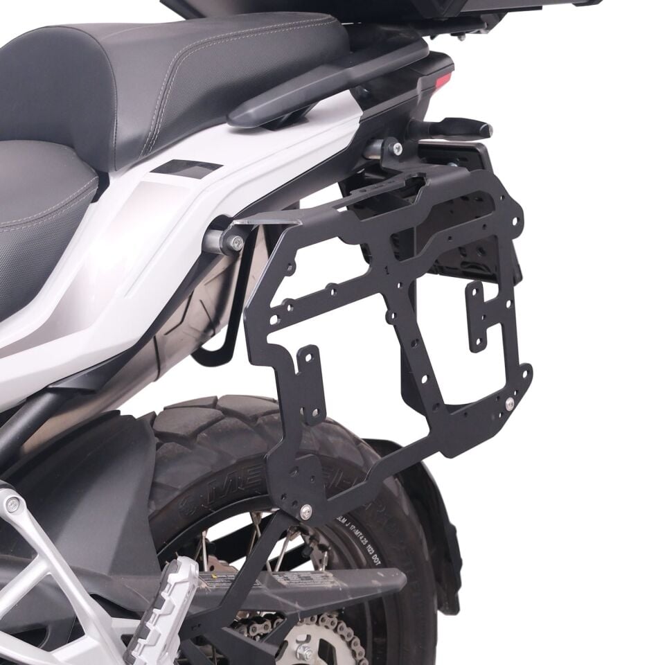 GP Kompozit Benelli TRK 502 / 502X 2018-2023 Uyumlu Yan Çanta Demiri Siyah