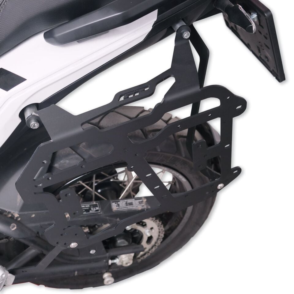 GP Kompozit Benelli TRK 502 / 502X 2018-2023 Uyumlu Yan Çanta Demiri Siyah