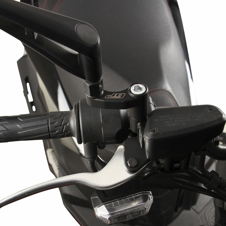 GP Kompozit Kymco KRV 200 2023 Uyumlu Ayna Genişletme Siyah