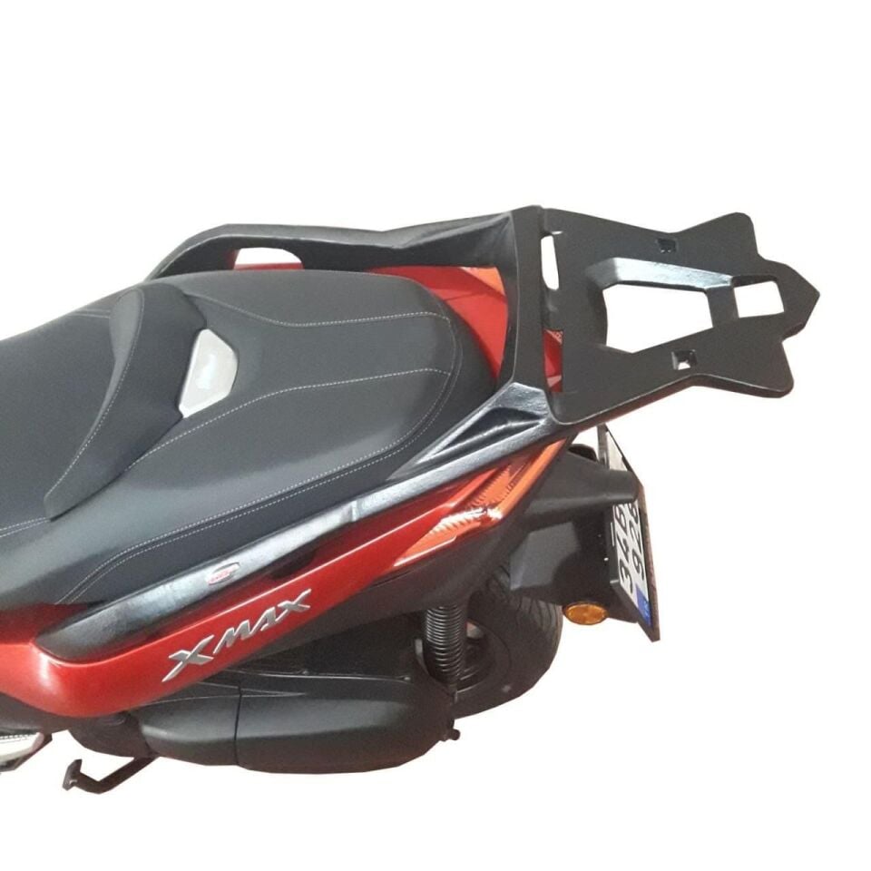 GP Kompozit Yamaha XMAX 250-400 2018-2026 Uyumlu Arka Çanta Demiri Siyah