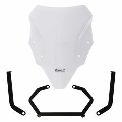 GP Kompozit Bajaj Pulsar N 250 2022-2024 Uyumlu Ön Cam Şeffaf