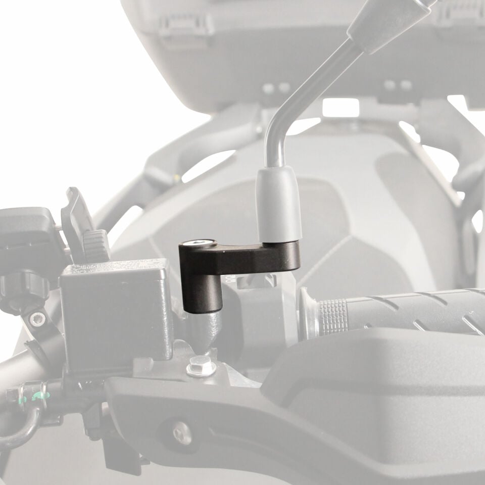 GP Kompozit Honda ADV 350 2023-2026 Uyumlu Ayna Genişletme Siyah