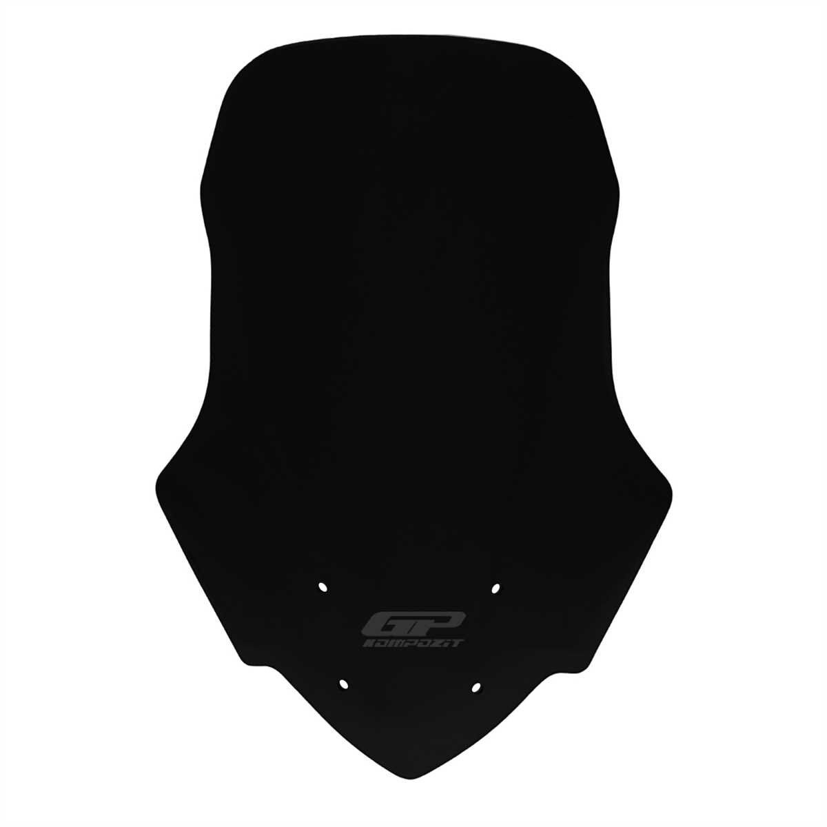 GP Kompozit Honda NC 700 S / NC 750 S 2012-2020 Uyumlu Ön Cam Siyah