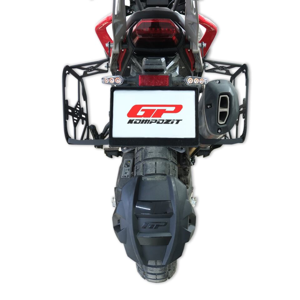 GP Kompozit Benelli TRK 702 X 2024 Uyumlu Yan Çanta Demiri Siyah