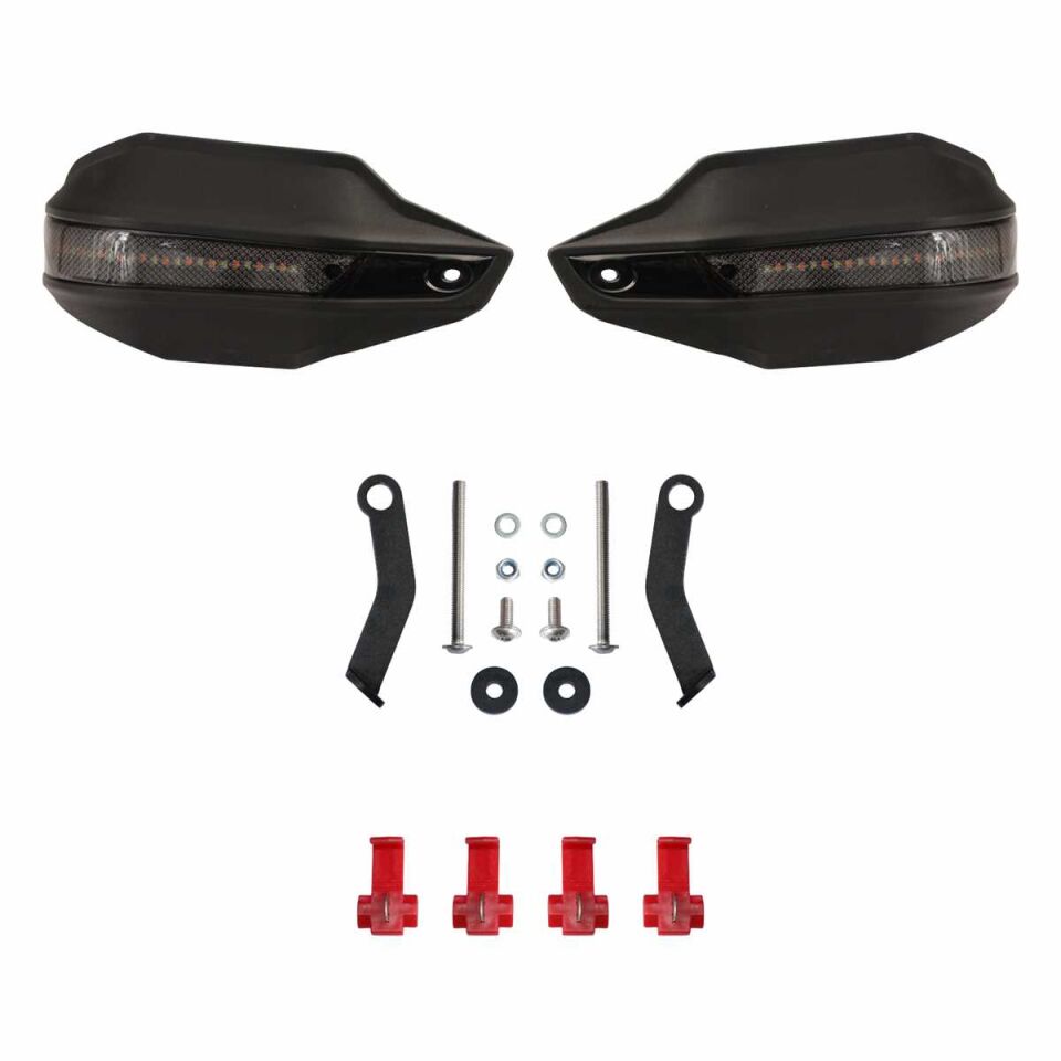 GP Kompozit Honda NT 1100 2022-2023 Uyumlu Led Sinyalli Elcik Koruma Siyah