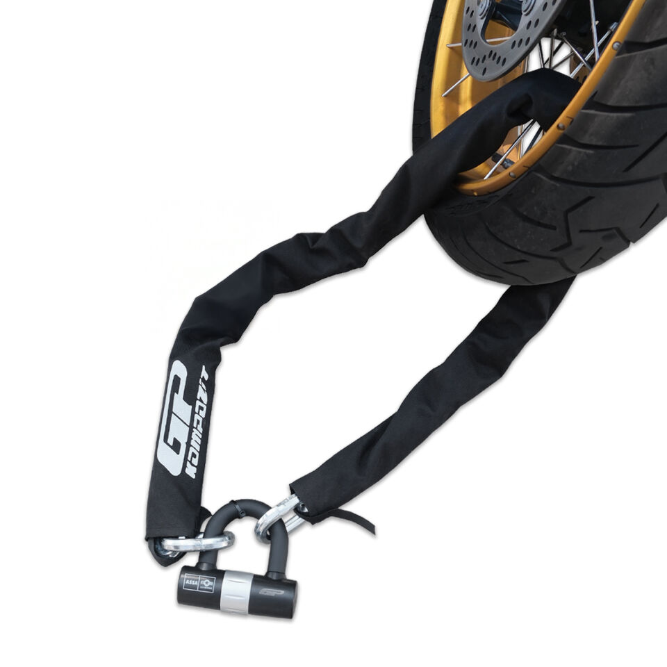 GP Kompozit Universal 1.5 mt 10 mm Motosiklet Zinciri ve Kilidi