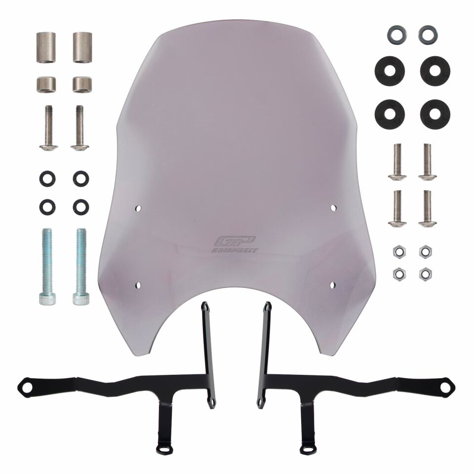 GP Kompozit Honda CL 250 2023-2025 Uyumlu Ön Cam Füme