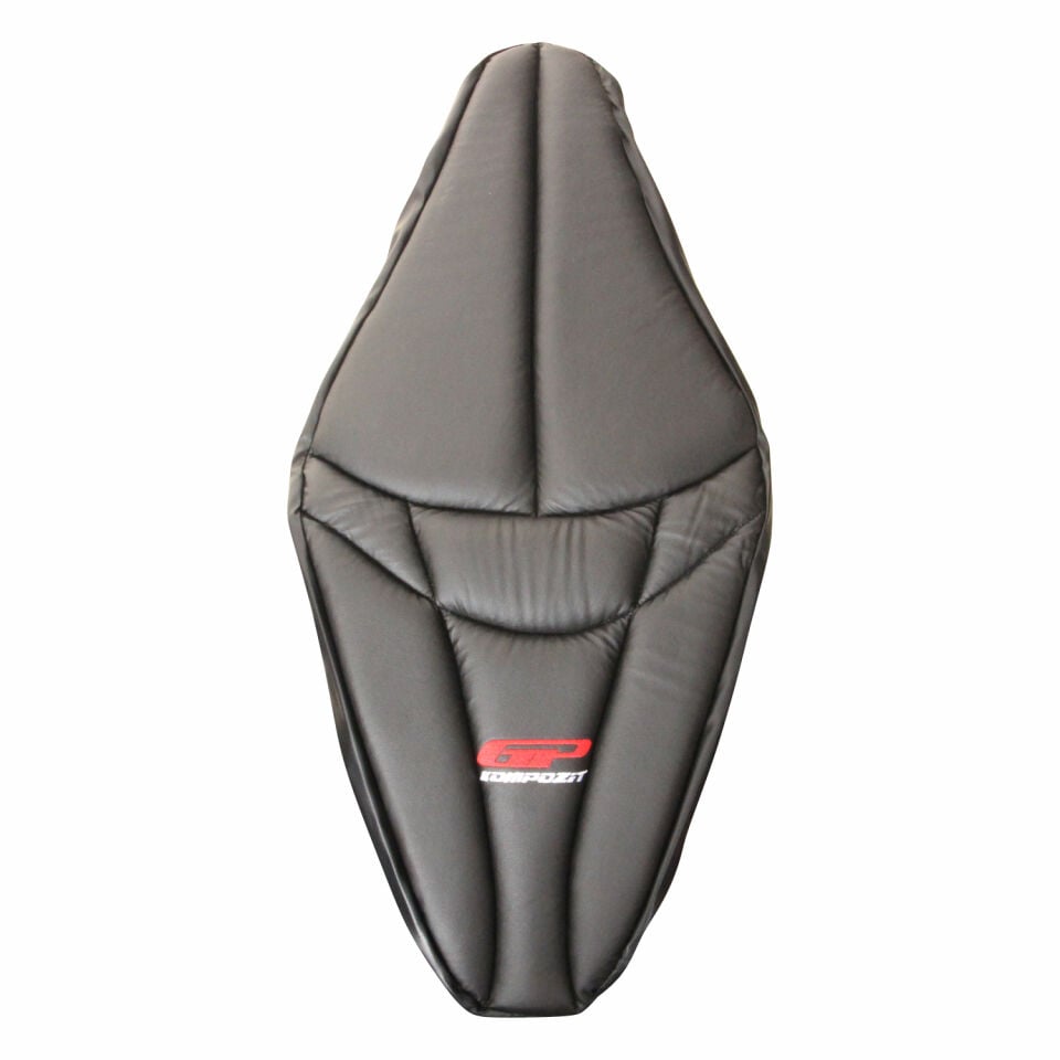 GP Kompozit Yamaha XMAX 250-400 2018-2026 Uyumlu Motosiklet Konfor Sele Kılıfı Siyah
