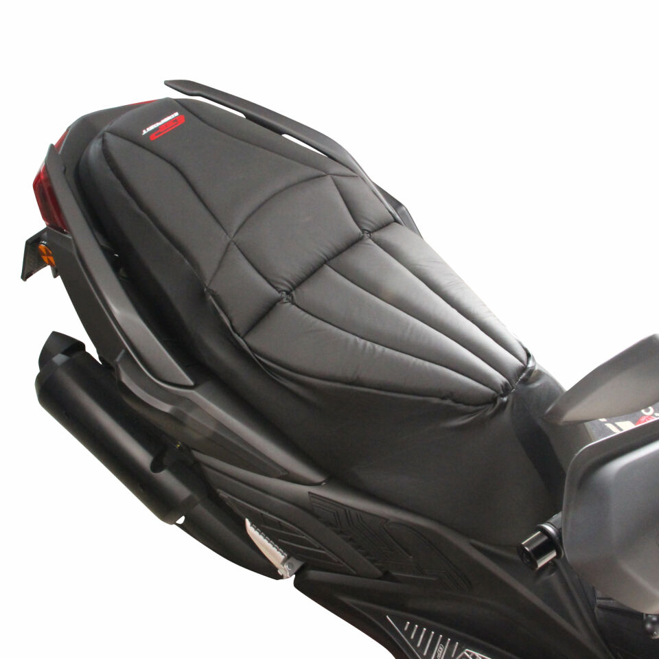 GP Kompozit Yamaha XMAX 250-400 2018-2026 Uyumlu Motosiklet Konfor Sele Kılıfı Siyah
