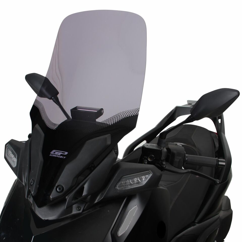GP Kompozit Yamaha XMAX 250 2024-2026 Uyumlu Ön Cam Şeffaf