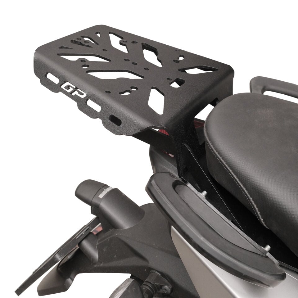 GP Kompozit Aprilia SR 125 / 160 2024 Uyumlu Çanta Demiri Siyah
