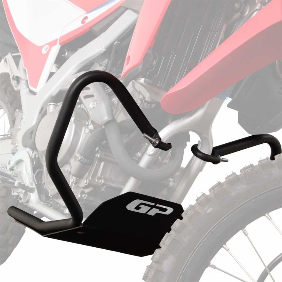 GP Kompozit Honda CRF250L 2013-2024 Uyumlu Karter ve Motor Koruma Demiri Siyah