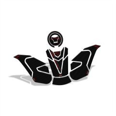 GP Kompozit Honda CB750 Hornet 2023-2024 Tank Pad Seti Karbon