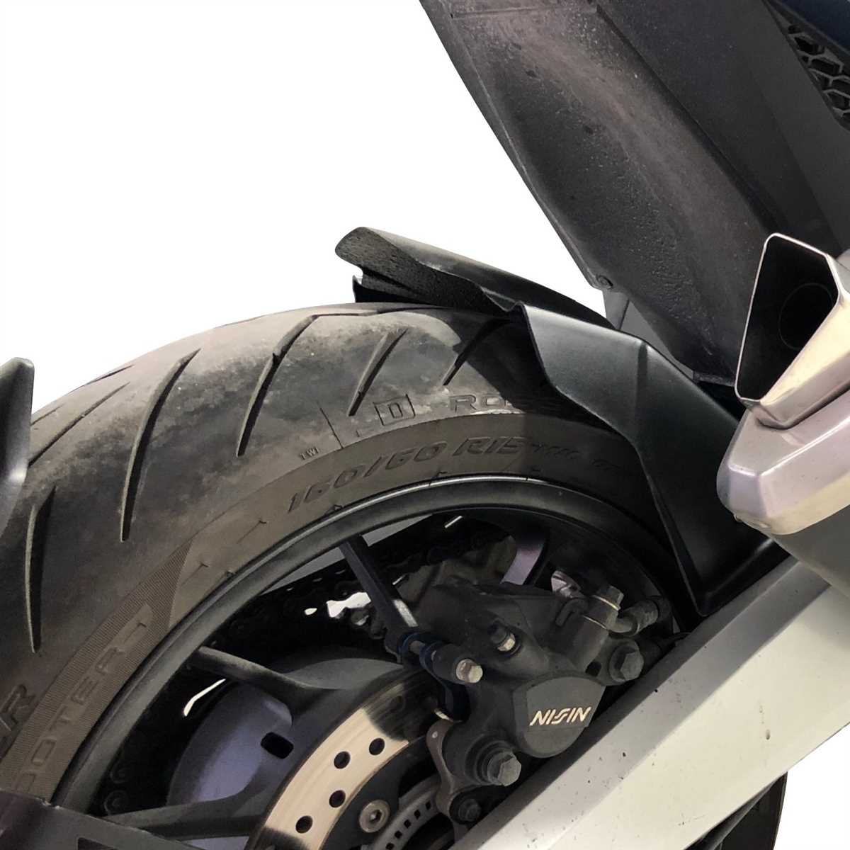 GP Kompozit Honda Forza 750 2021-2024 Uyumlu Arka Çamurluk Siyah