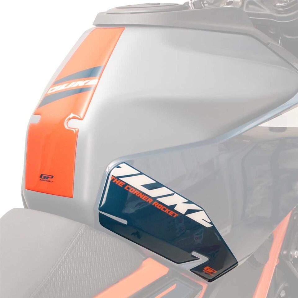 GP Kompozit KTM Duke 390 2024 Uyumlu Tank Pad Seti Mavi