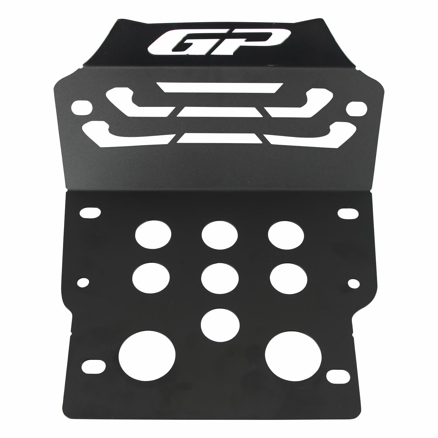 GP Kompozit Honda CRF250 Rally 2017-2025 Uyumlu Alt Karter Koruma Siyah