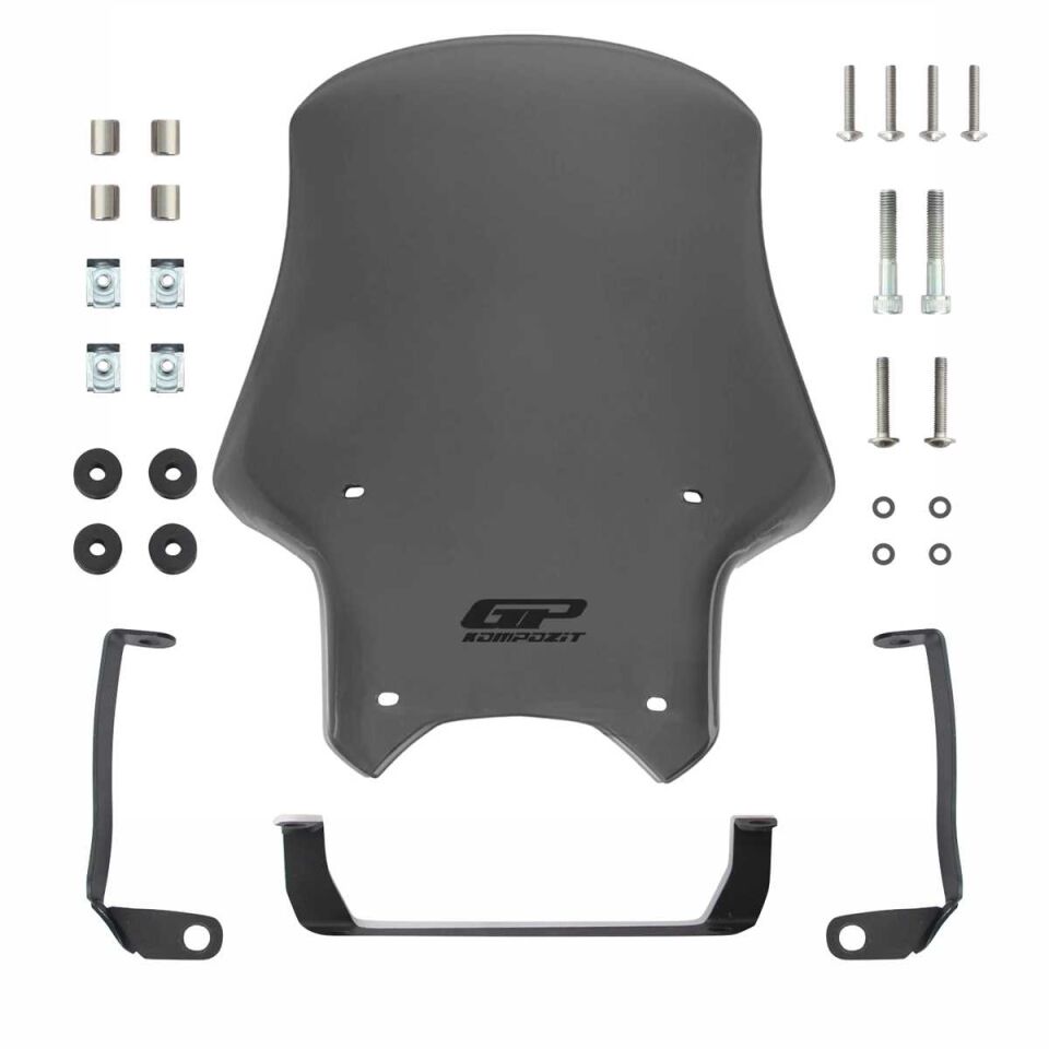 GP Kompozit CF Moto 250 NK 2023-2024 Uyumlu Ön Cam Füme