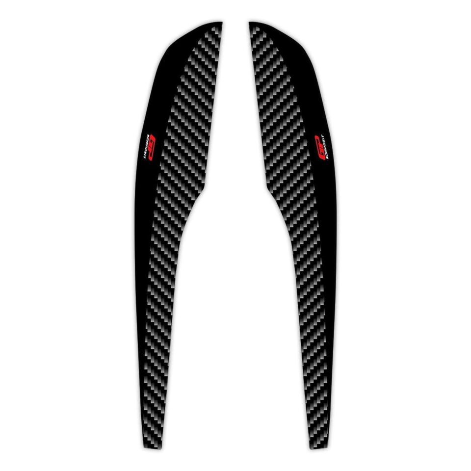 GP Kompozit Honda PCX 125 / 150 2018-2020 Uyumlu Kuyruk Yan Pad Siyah