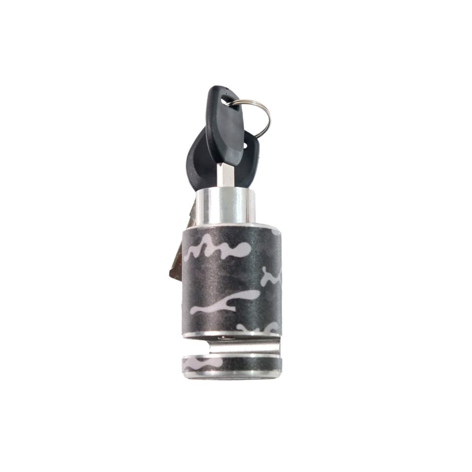 GP Kompozit DSK001 Universal Motosiklet Disk Kilidi Siyah-Gri