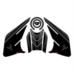 GP Kompozit Yamaha MT-07 2021-2024 Uyumlu Tank Pad Seti Siyah