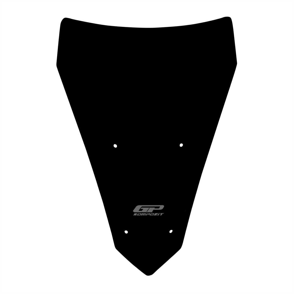 GP Kompozit Yamaha MT-07 Tracer 2016-2019 Uyumlu Ön Cam Siyah