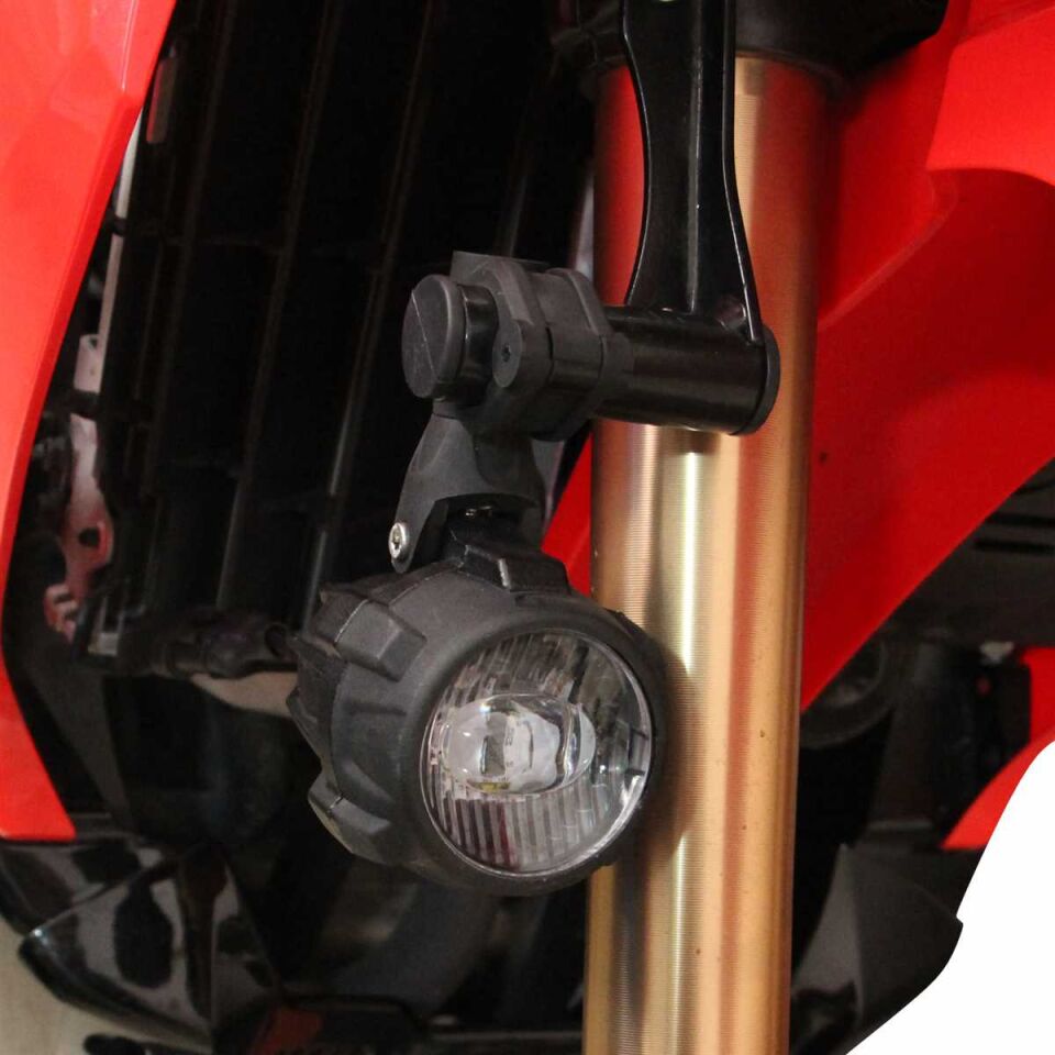 GP Kompozit Honda CRF250 / CRF300 Rally 2013-2024 Uyumlu Sis Farı Bağlantı Aksesuarı Siyah