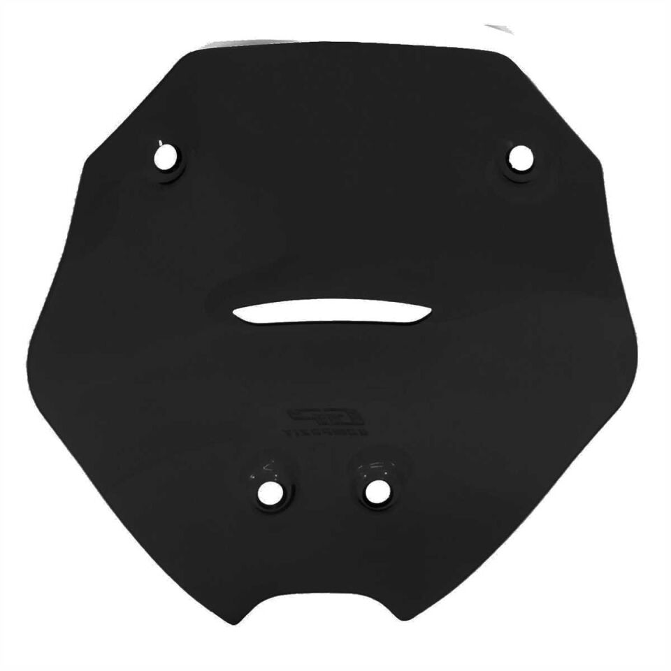 GP Kompozit Ducati Multistrada V4 2021-2023 Uyumlu Spor Ön Cam Siyah