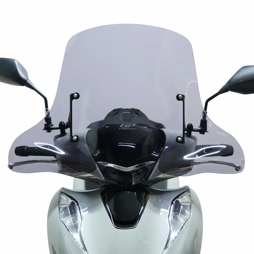 GP Kompozit Honda SH 125 2024 Uyumlu Ön Cam Şeffaf