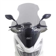 GP Kompozit Honda PCX 125 / 150 2014-2017 Uyumlu Elcikli Ön Cam Füme