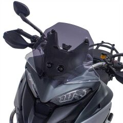 GP Kompozit Ducati Multistrada V4 2021-2023 Uyumlu Spor Ön Cam Siyah
