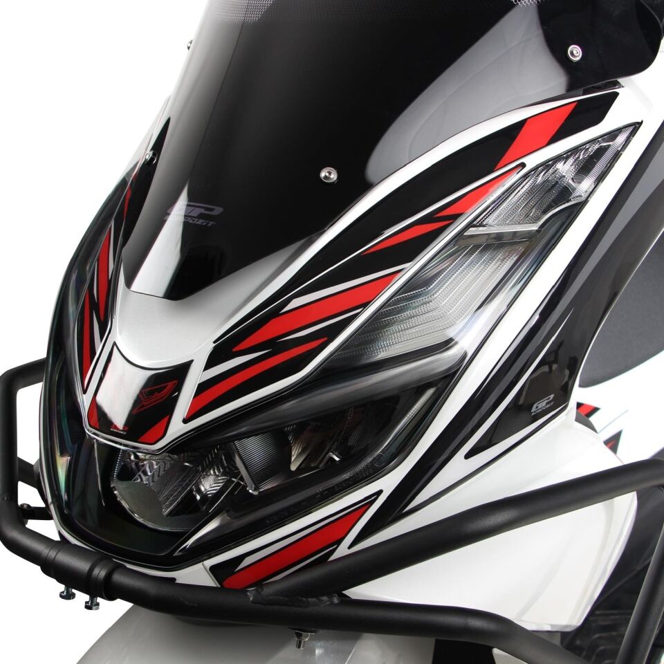 GP Kompozit Honda PCX 125 2021-2024 Uyumlu Ön Grenaj Pad Kırmızı