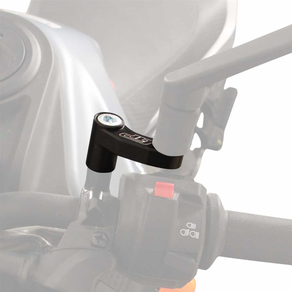 GP Kompozit KTM Duke 250 2024 Uyumlu Ayna Genişletme Siyah