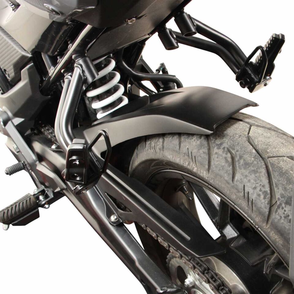 GP Kompozit CF Moto 250 NK 2023-2024 Uyumlu Arka Çamurluk Siyah