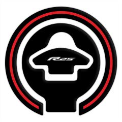 GP Kompozit Yamaha R25 2015-2018 Uyumlu Tank Pad Seti Kırmızı