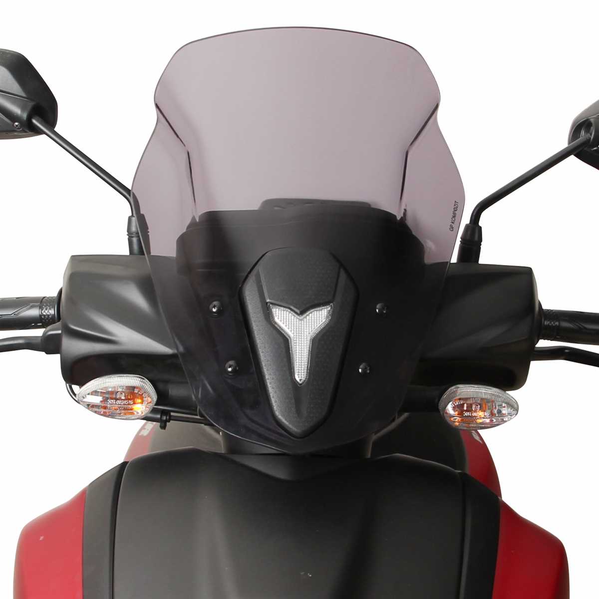 GP Kompozit Yamaha RayZR 2024 Uyumlu Kısa Spor Ön Cam Füme