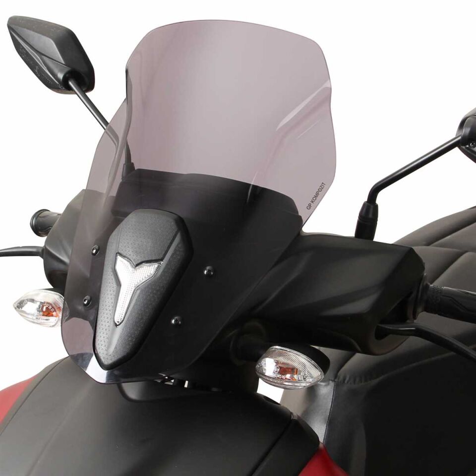 GP Kompozit Yamaha RayZR 2024 Uyumlu Kısa Spor Ön Cam Füme