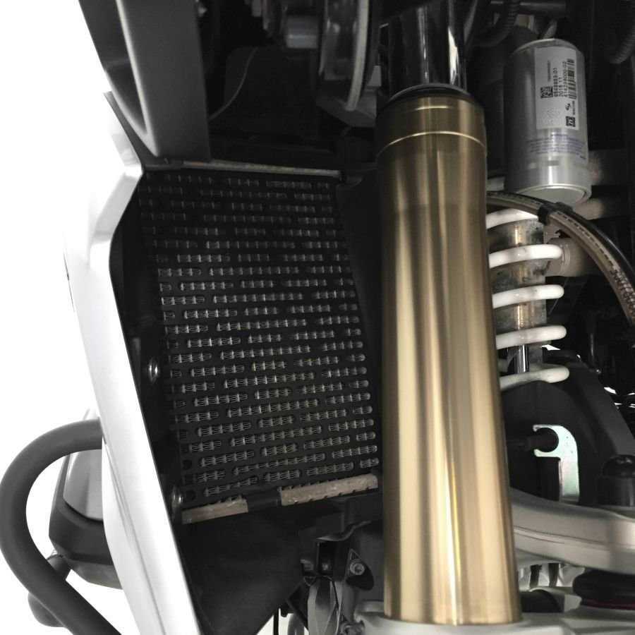 GP Kompozit BMW R 1200 GS / R 1250 GS ADV 2013-2024 Uyumlu Radyatör Koruma Siyah