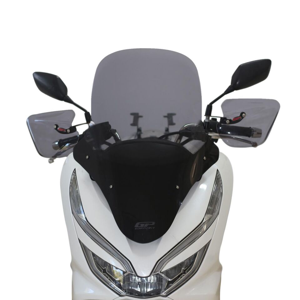 GP Kompozit Honda PCX 125 2018-2020 Uyumlu Ön Cam Füme