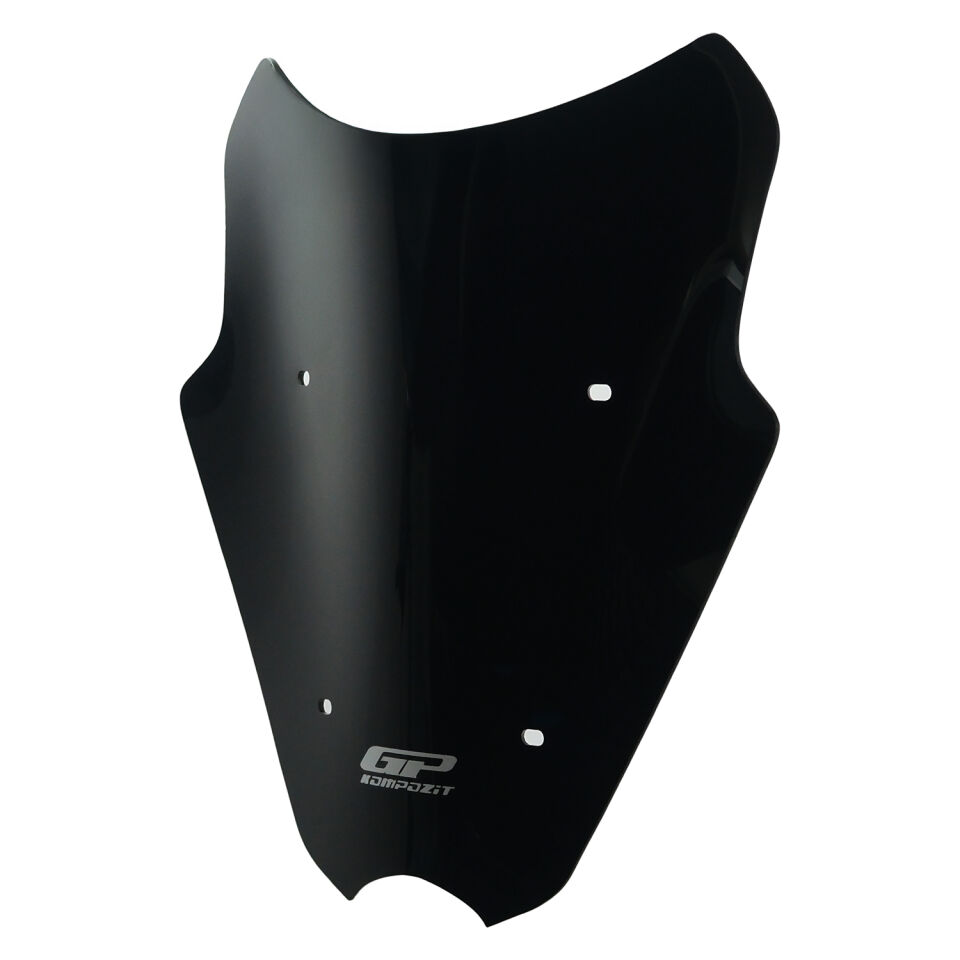 GP Kompozit Yamaha NMAX 125 / 155 2025-2026 Uyumlu Kısa Ön Cam Siyah