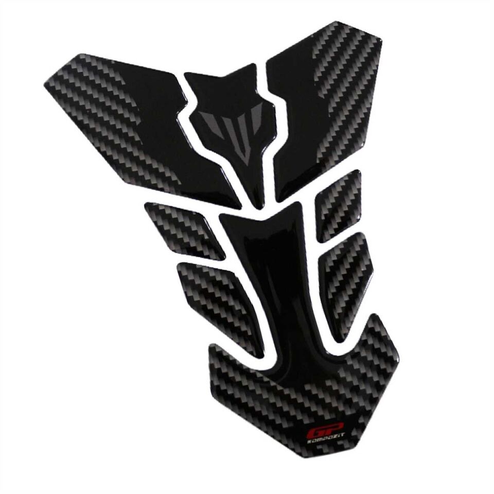 GP Kompozit Yamaha MT-25 2015-2024 Uyumlu Tank Pad Siyah-Karbon