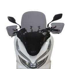 GP Kompozit Honda PCX 125 2018-2020 Uyumlu Ön Cam Siyah