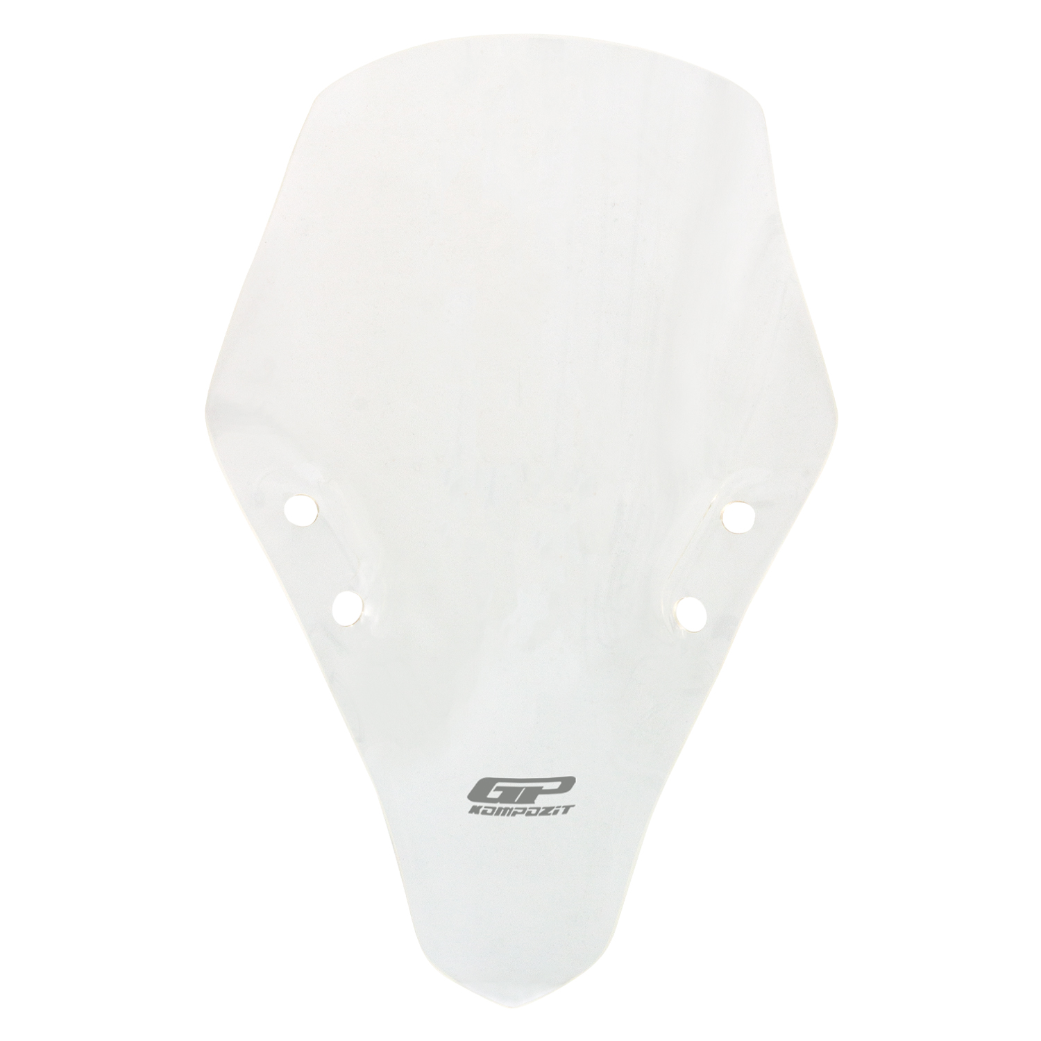GP Kompozit CF Moto 250 SR 2020-2025 Uyumlu Ön Cam Şeffaf